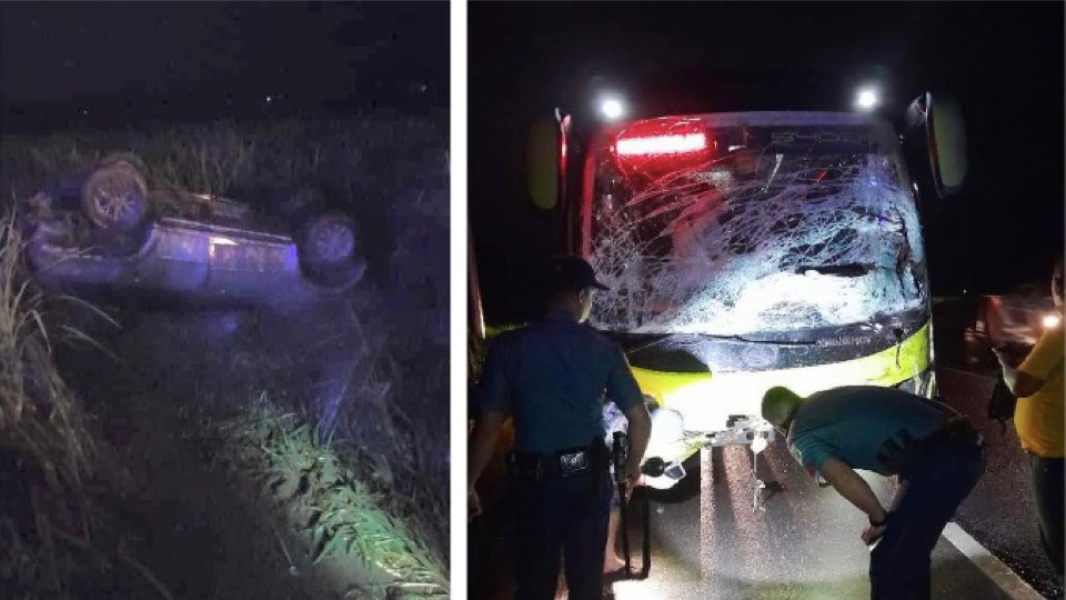 Two die, seven injured in vehicular accidents - Digicast Negros