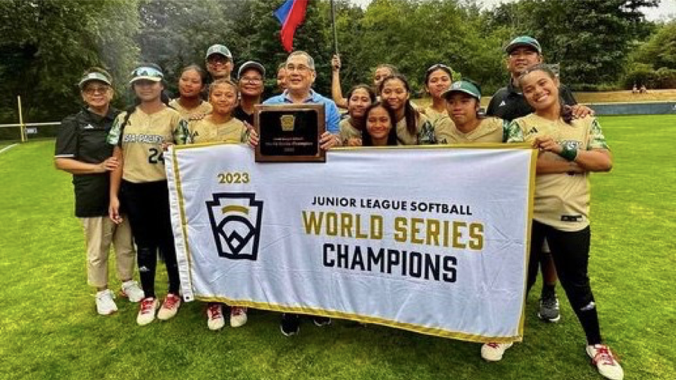 Bago softbelles make history as Junior World Series champs
